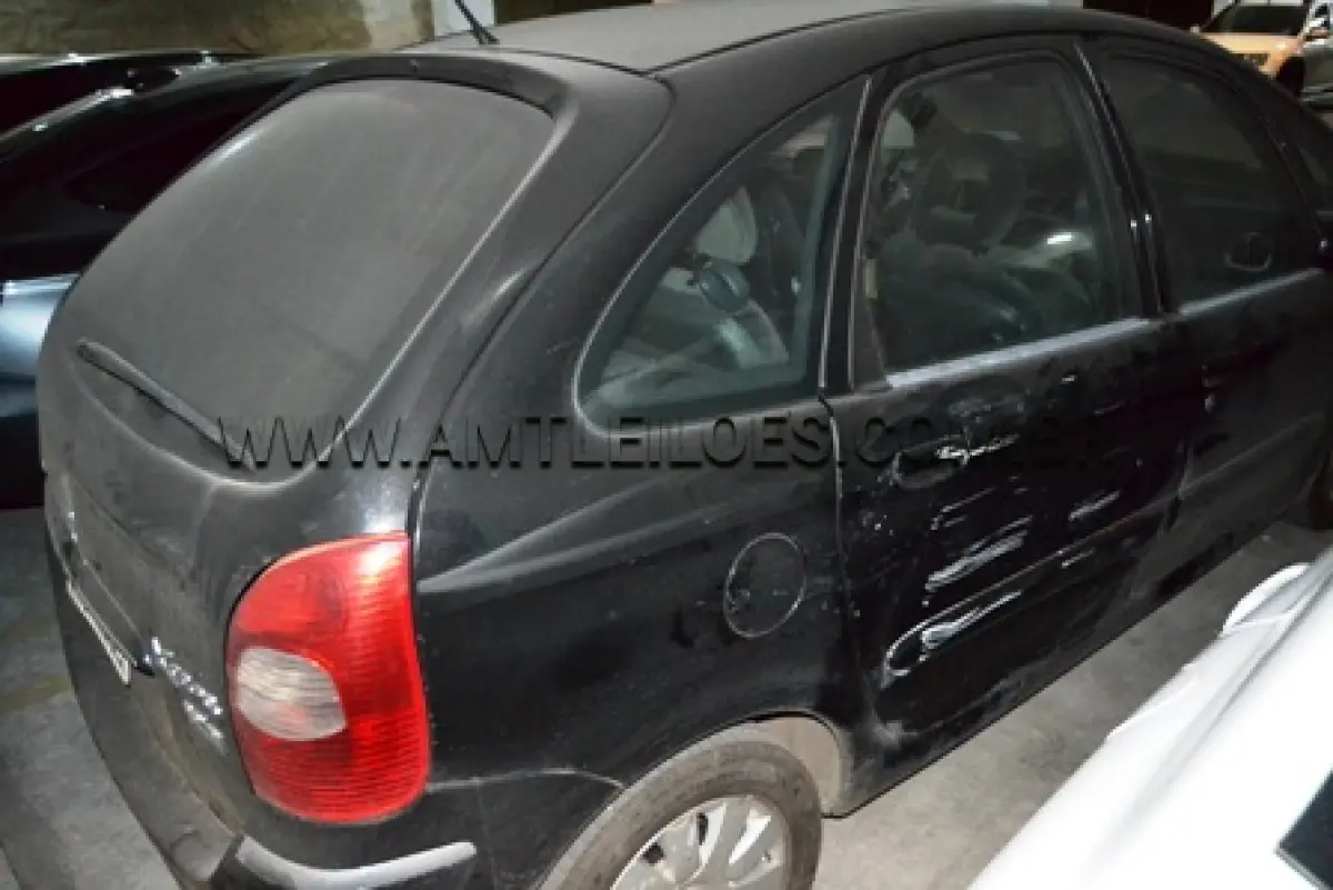 LOTE 002 - MARCA/MODELO: CITROEN/PICASSO II20EXCA PLACA: IRA 0368  CHASSI: 935CHRFNYBB516586 RENAVAM: 00227875230 FABRICAÇÃO/MODELO: 2010/2011 COR: PRETA  COMBUSTÍVEL: GASOLINA