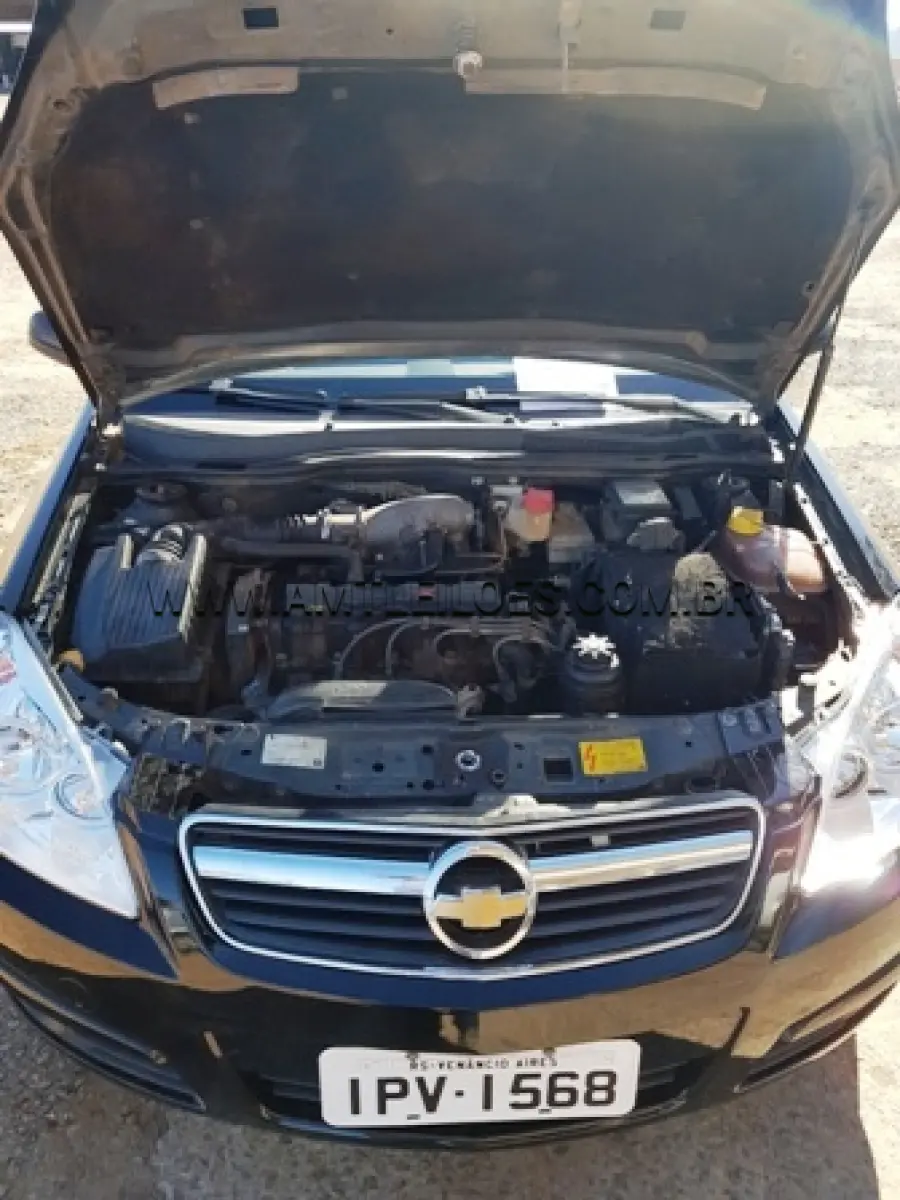 LOTE 019 - Automóvel Vectra, Marca GM, modelo Sedan Elite, ano de fabricação 2008, modelo 2009, chassi nº 9BGAC69W09B221924, cor preta, Placa IPV 1568
