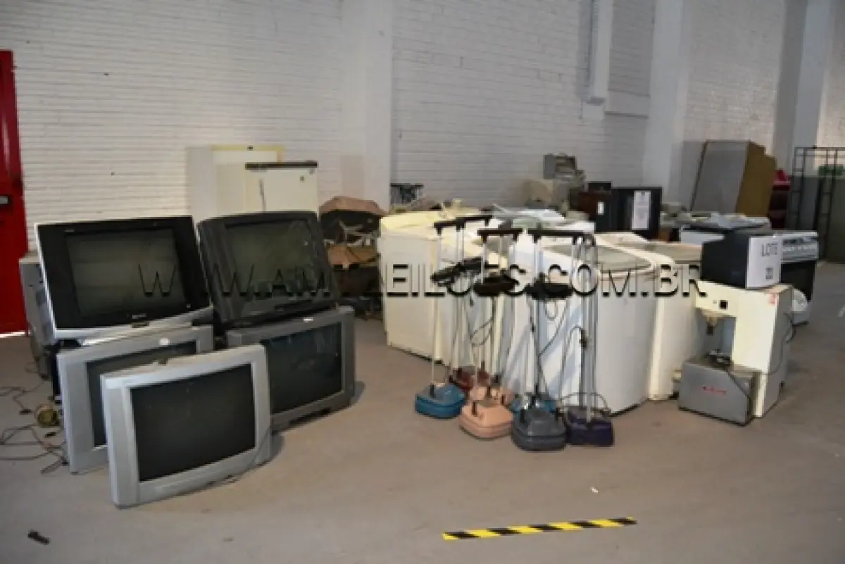 LOTE 021 - LOTE DE ELETRODOMÉSTICOS E ELETROELETRÔNICOS DIVERSOS, CFE. RELAÇÃO DO ANEXO IV