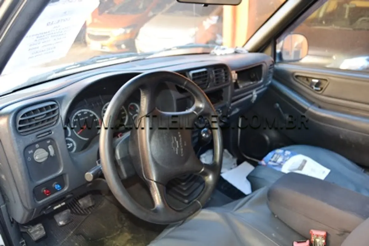 LOTE 010 - GM-CHEVROLET/CAMIONETE S10 ADVANTAGE – CABINE DUPLA, PLACA: ION 9368 ANO/MOD: 2008