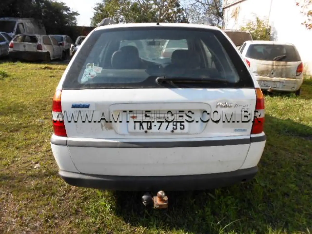LOTE 024 - MARCA/MODELO: FIAT/PALIO WEEKEND ELX; ANO/MODELO: 2002