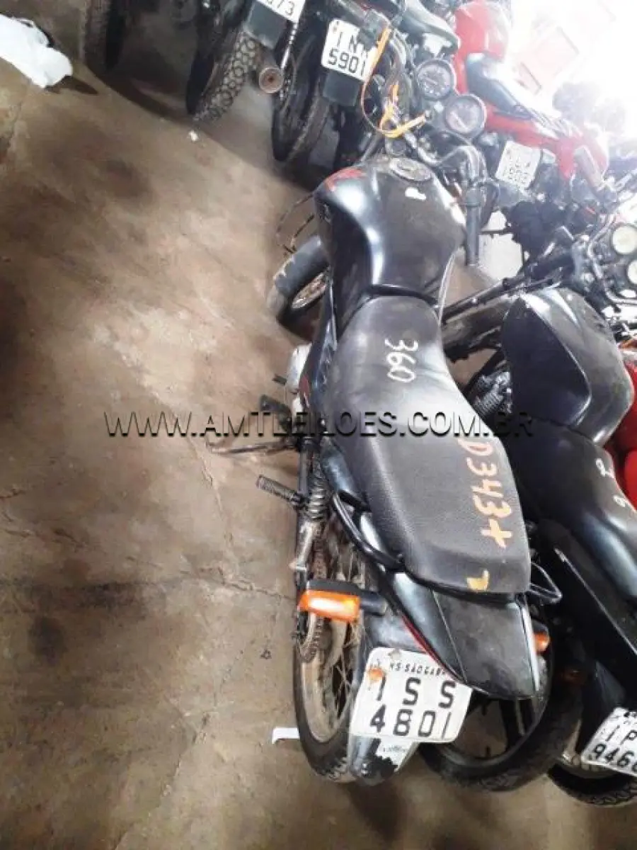 LOTE 343 - HONDA/CG 125 FAN ES, PLACA: ISS4801, ANO: 2011/2012