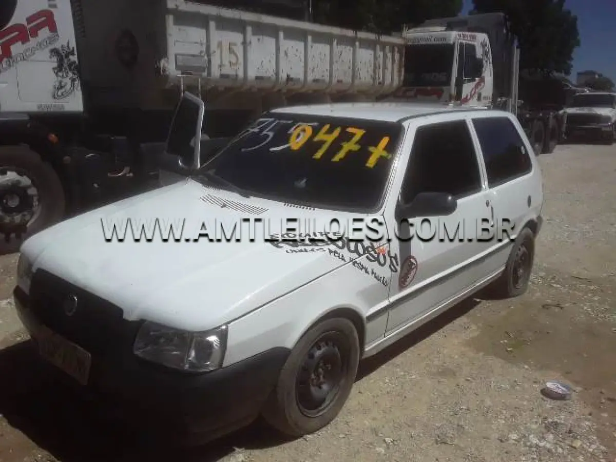 LOTE 047 - FIAT/UNO MILLE FIRE FLEX, PLACA: EDF1170, ANO: 2008/2008
