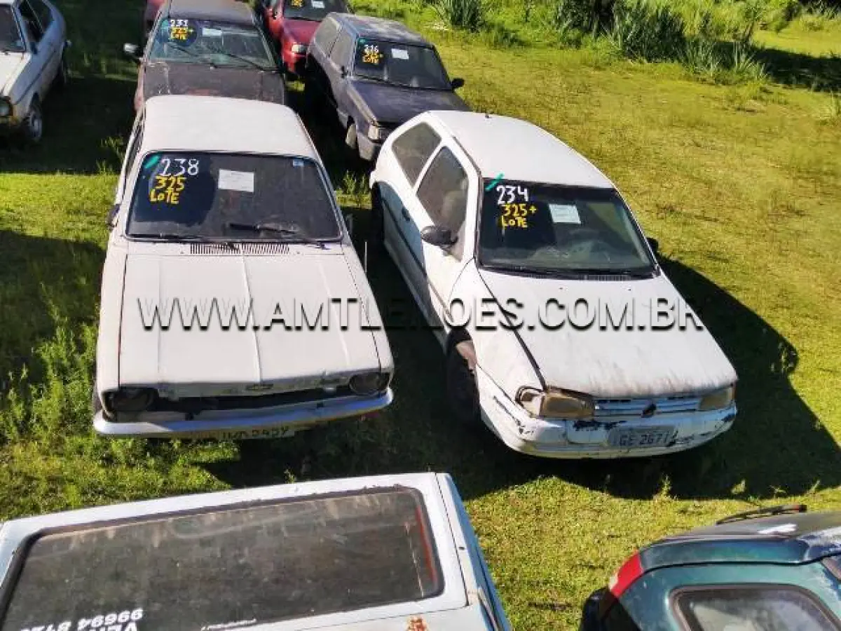LOTE 325 - SUCATAS: FIAT/UNO CS (+), ANO: 1990/1990, PLACA: IBN9003; FORD/VERSAILLES 2.0 GL (+), ANO: 1991/1992, PLACA: IBK6554; VW/PASSAT, ANO: 1976/1977, PLACA: IBT8151; GM/CHEVETTE, ANO: 1976/1976, PLACA: IDK5459; GM/CORSA WIND (+), ANO: 1995/1996, PLACA: IEG6674; IMP/VW GOL CL 1.6 MI (+), ANO: 1997/1997, PLACA: IGE2671; IMP/FIAT SIENA HL (+), ANO: 1997/1998, PLACA: IGU3757