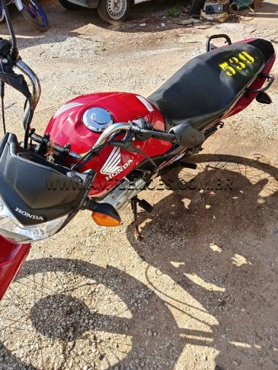 LOTE 539 - HONDA/CG 125 FAN KS, PLACA: IWW3651, ANO: 2015/2015
