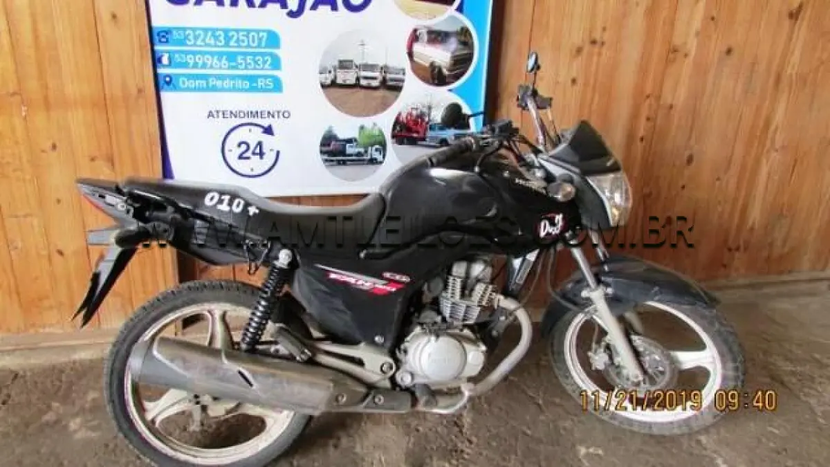 LOTE 010 - MARCA/MODELO: HONDA/CG150 FAN ESDI; ANO: 2014/2014