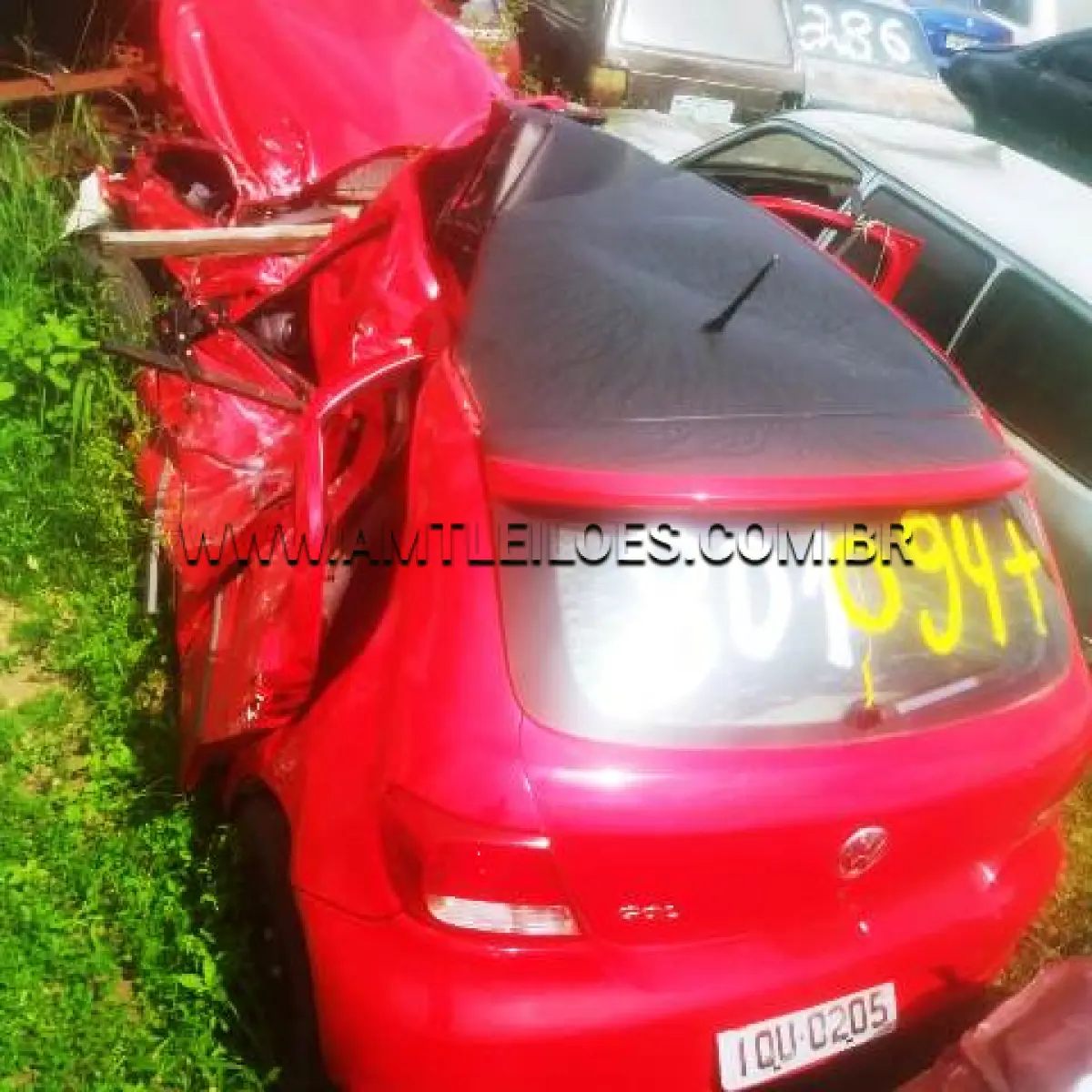 LOTE 094 - SUCATAS: VW/PARATI CLUB (+), ANO: 1997/1997, PLACA: KHJ3205; FIAT/UNO ELECTRONIC (+), ANO: 1994/1994, PLACA: BSQ9877; FIAT/PREMIO CS 1.5, ANO: 1989/1989, PLACA: IAR6860; FORD/ESCORT L, ANO: 1984/1984, PLACA: ICN3058; VW/GOL 1.0 (+), ANO: 2010/2011; PLACA: IQU0205