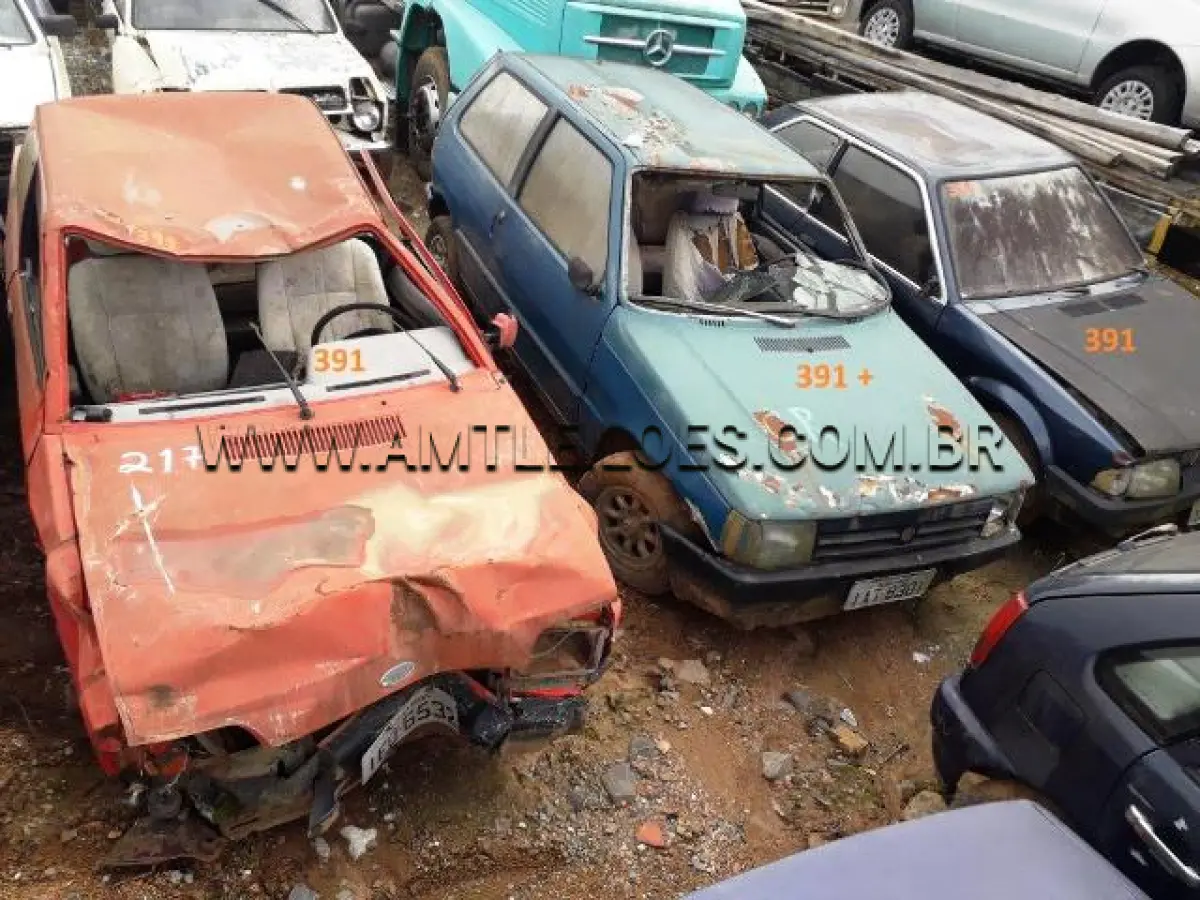 LOTE 391 - SUCATAS: GM/CHEVETTE SL (+), ANO: 1988/1988, PLACA: ICF8273; FORD/ESCORT L, ANO: 1986/1986, PLACA: ICK1650; GM/OPALA, ANO: 1979/1979, PLACA: IDA7814; GM/KADETT SL/E (+), ANO: 1989/1989, PLACA: BVP2314; VW/QUANTUM GL 2000 I (+), ANO: 1993/1993, PLACA: IIB9120; FORD/ESCORT 1.0 HOBBY, ANO: 1994/1994, PLACA: IEO6532; FIAT/UNO S (+), ANO: 1984/1985, PLACA: IAT8301; FORD/ESCORT GL, ANO: 1988/1988, PLACA: IEO6198