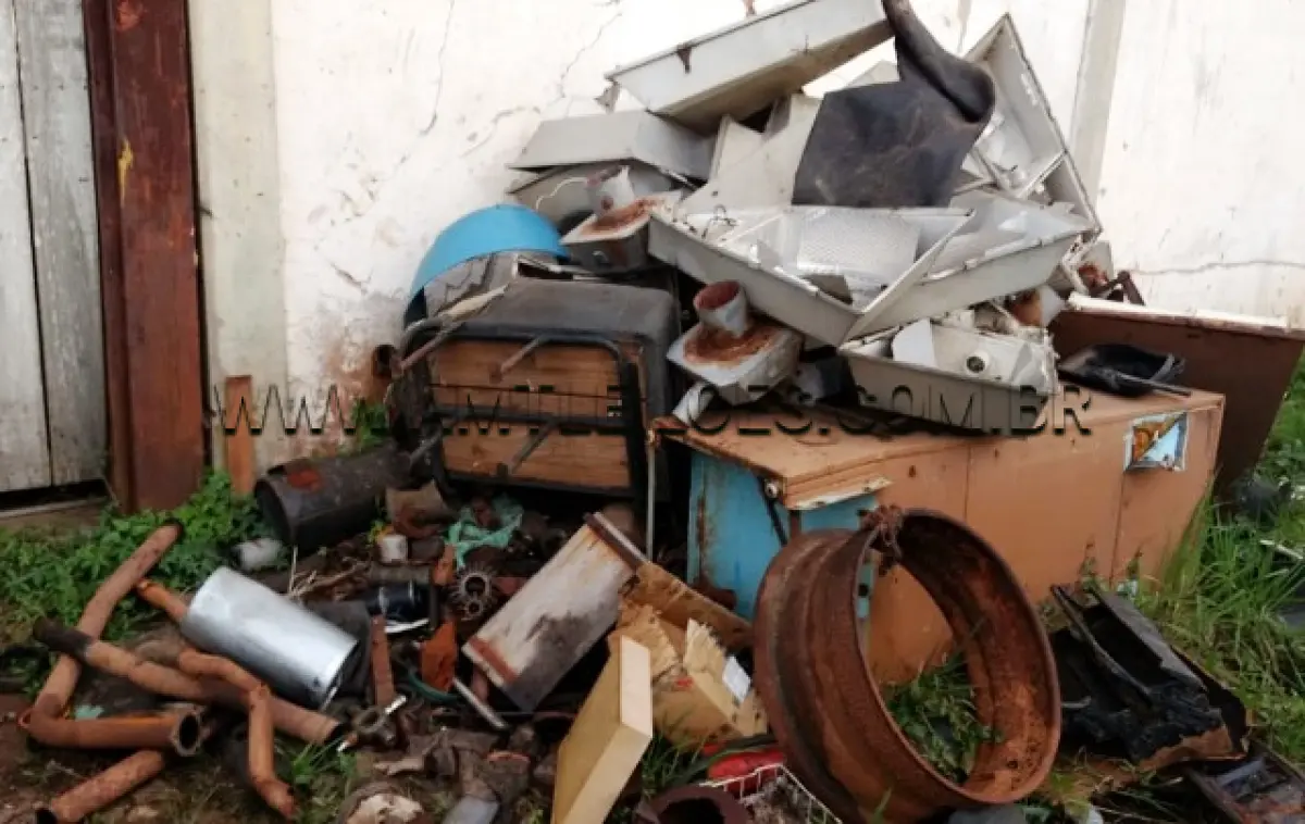 LOTE 029 - OBJETO: DIVERSAS SUCATAS COM APROXIMADAMENTE 500KG