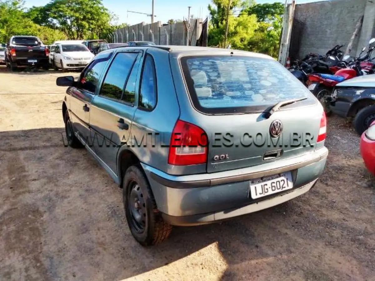 LOTE 304 - VW/GOL 16V, PLACA: IJG6021, ANO: 1999/2000