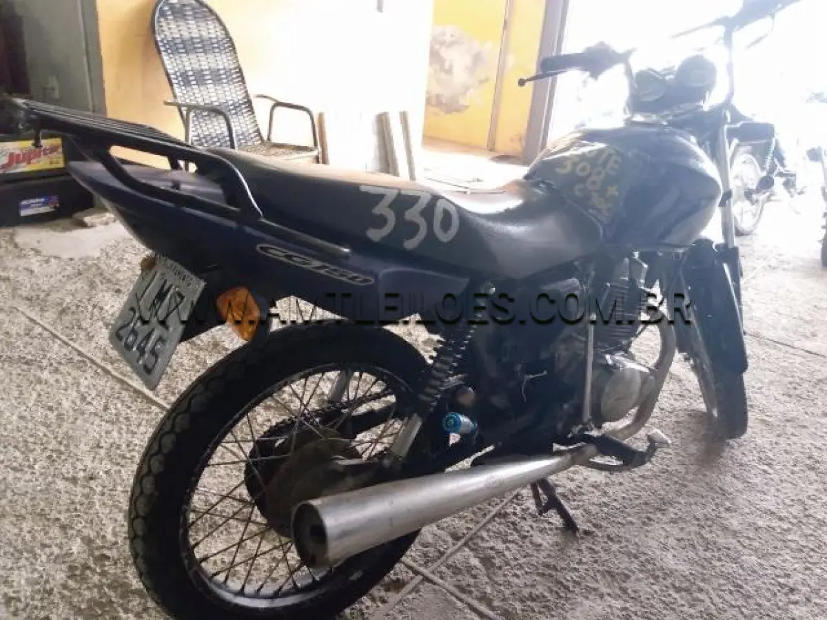 LOTE 308 - HONDA/CG 150 TITAN KS, PLACA: IMZ2645, 
ANO: 2006/2006