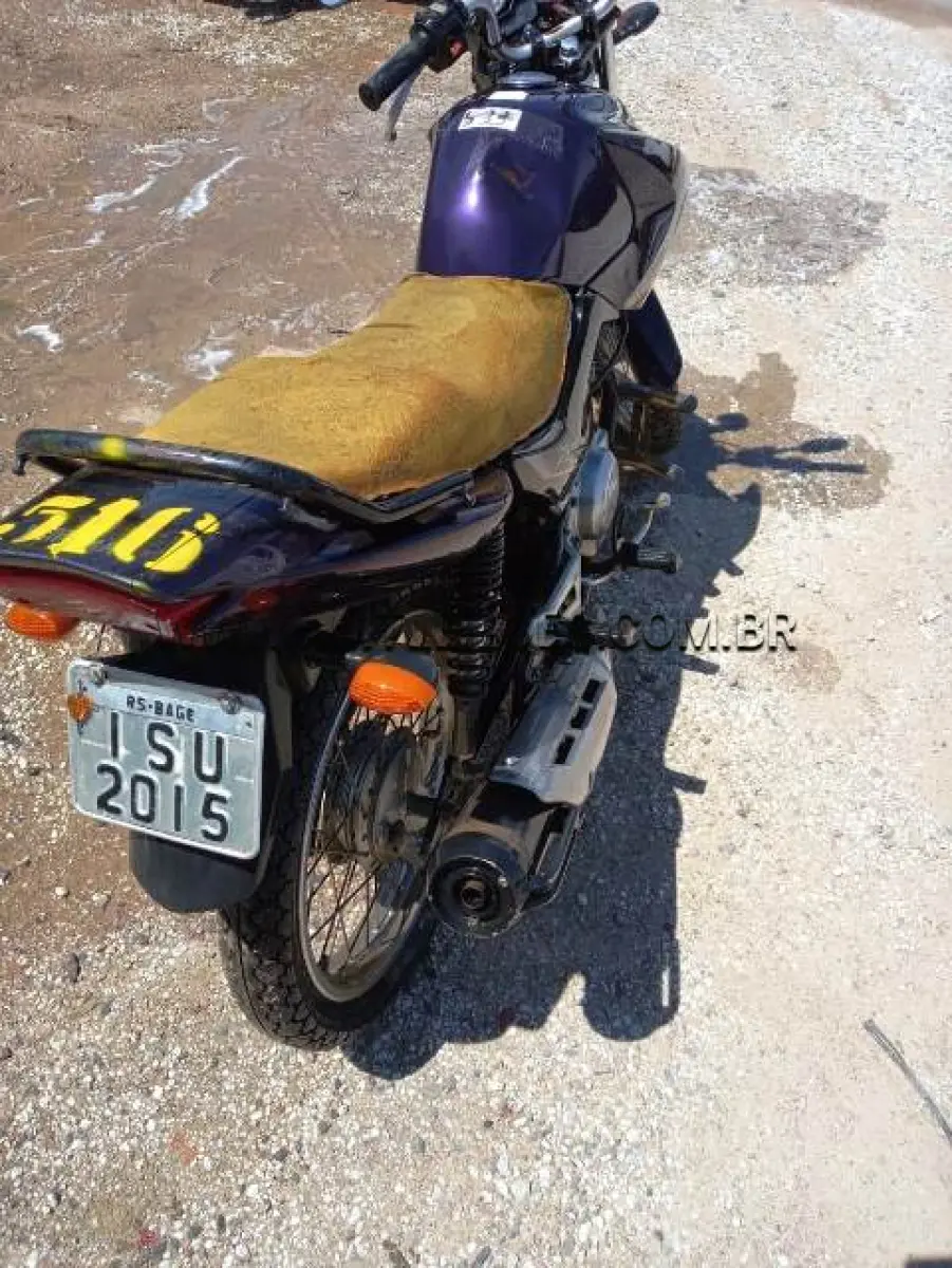 LOTE 516 - YAMAHA/FACTOR YBR125 E, PLACA: ISU2015, ANO: 2011/2012