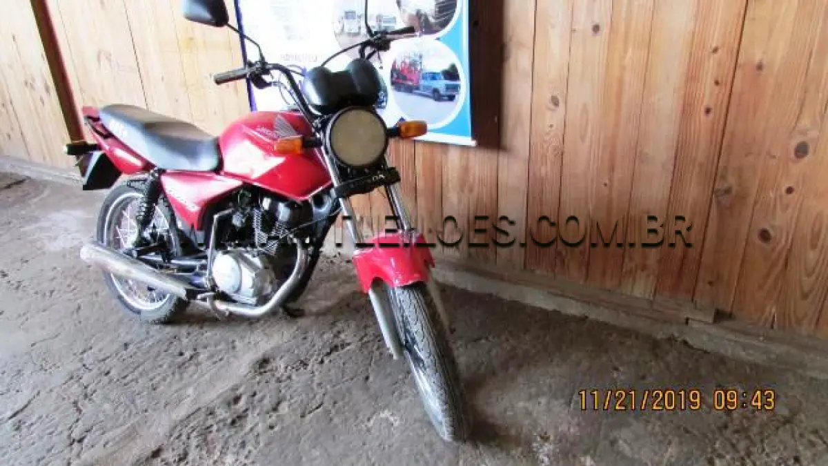 LOTE 005 - MARCA/MODELO: HONDA/CG 150 TITAN KS; ANO: 2004/2005