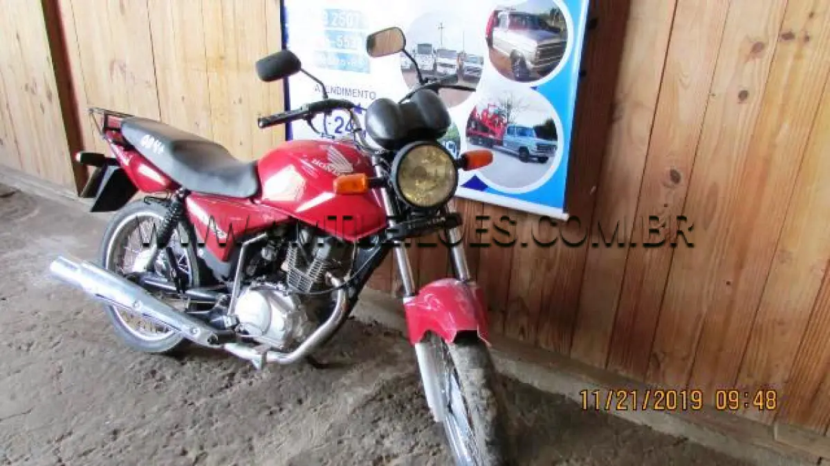 LOTE 004 - MARCA/MODELO: HONDA/CG 150 TITAN KS; ANO: 2005/2005