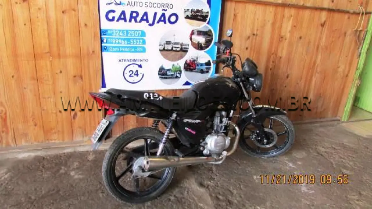 LOTE 012 - MARCA/MODELO: HONDA/CG 150 FAN ESI; ANO: 2010/2010