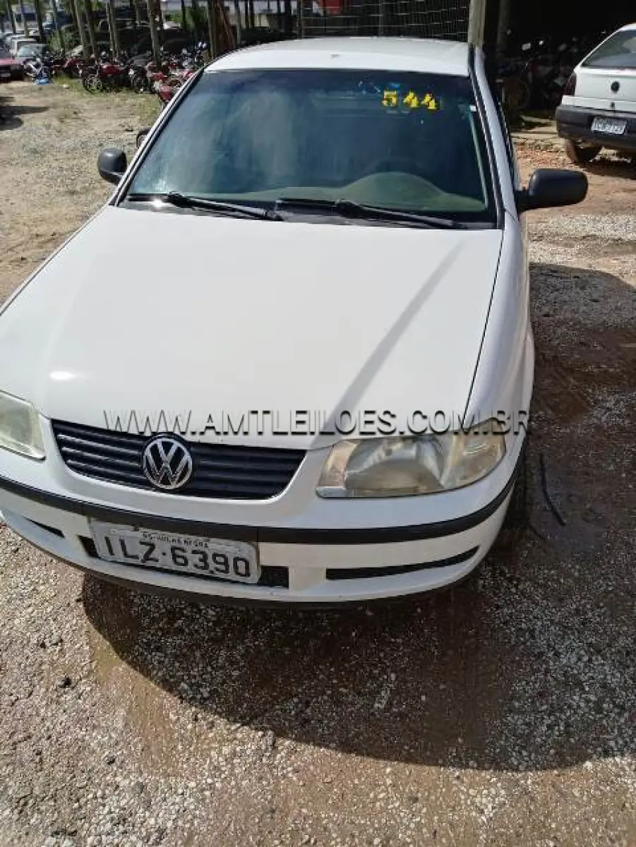 LOTE 544 - VW/GOL 1.0, PLACA: ILZ6390, ANO: 2004/2005