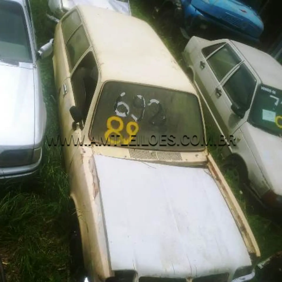 LOTE 089 - SUCATAS: VW/GOL 16V (+), ANO: 1998/1999, PLACA: IIO5918; VW/GOL CLI 1.8, ANO: 1995/1995, PLACA: ATW0388; FIAT/PALIO EX (+), ANO: 1998/1998, PLACA: IHX7182; GM/CHEVETTE MARAJO, ANO: 1982/1982, PLACA: IFJ7982; IMP/VW POLO CLAS. 1.8 MI (+), ANO: 1999/2000, PLACA: IJJ2467
