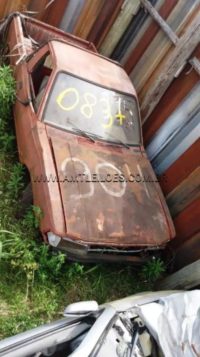 LOTE 083 - SUCATAS: FORD/PAMPA 1.8 GL (+), ANO: 1991/1991, PLACA: ICD8581; FORD/CORCEL, ANO: 1976/1976, PLACA: IGY5899; IMP/FORD ESCORT GUARUJA (+), ANO: 1992/1992, PLACA: AFP3604; GM/CORSA WIND (+), ANO: 1997/1997, PLACA: KCT4491; FORD/DEL REY GL (+), ANO: 1989/1989, PLACA: IEM2740