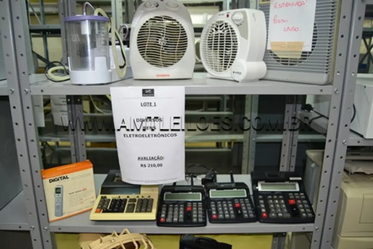 LOTE 001 - DIVERSOS ELETROELETRÔNICOS - IPAM SAÚDE