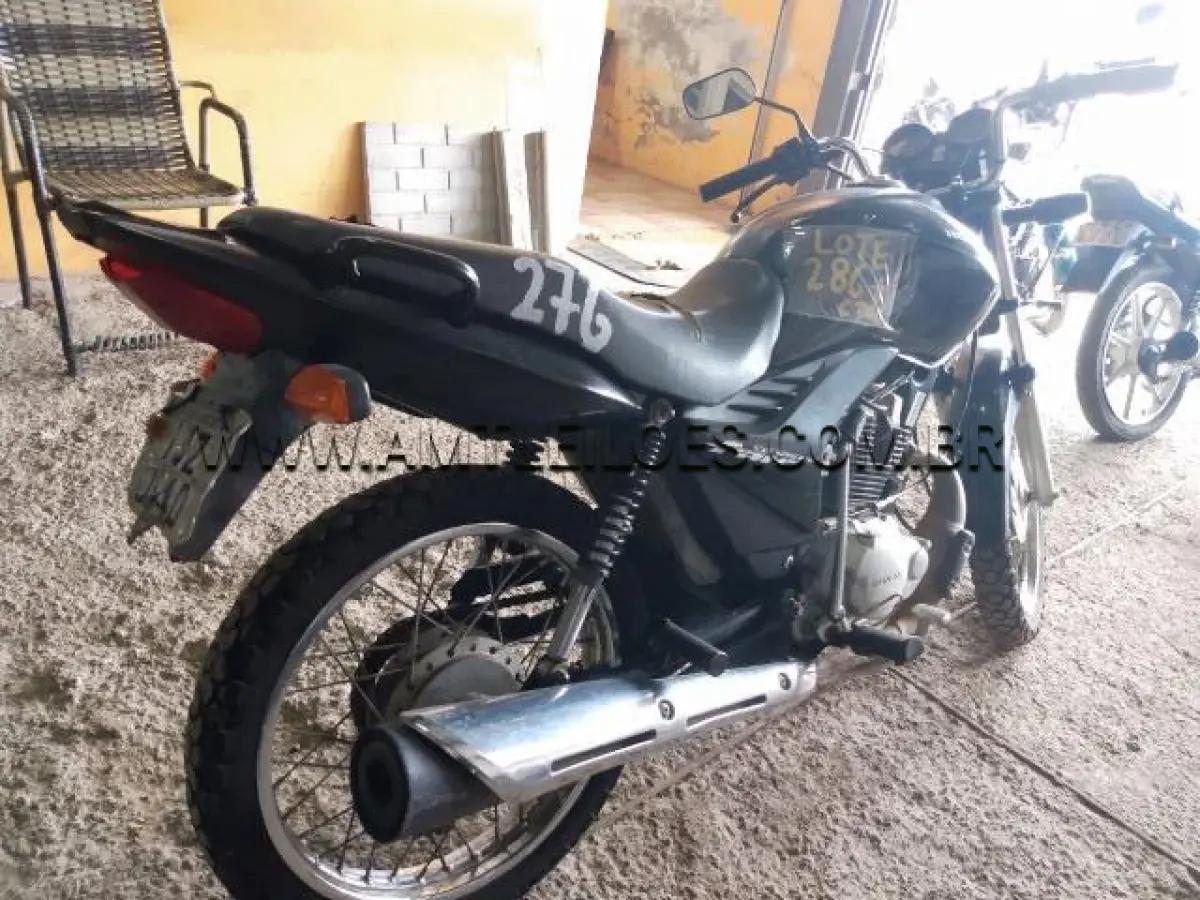 LOTE 286 - HONDA/CG 125 FAN KS, PLACA: IQZ0840, 
ANO: 2009/2010