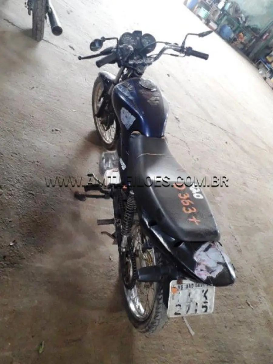 LOTE 363 - HONDA/CG 125 TITAN KS, PLACA: ILK2715, ANO: 2003/2004