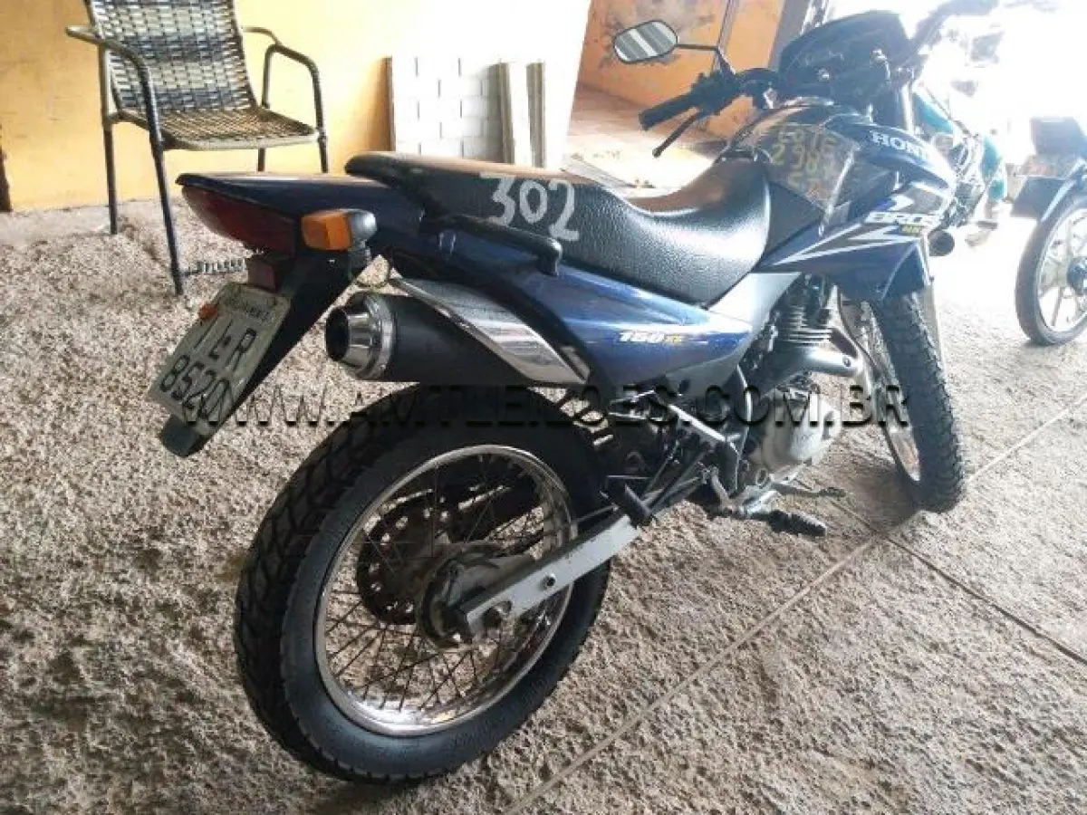 LOTE 298 - HONDA/NXR125 BROS ES, PLACA: ILR8520, 
ANO: 2004/2004