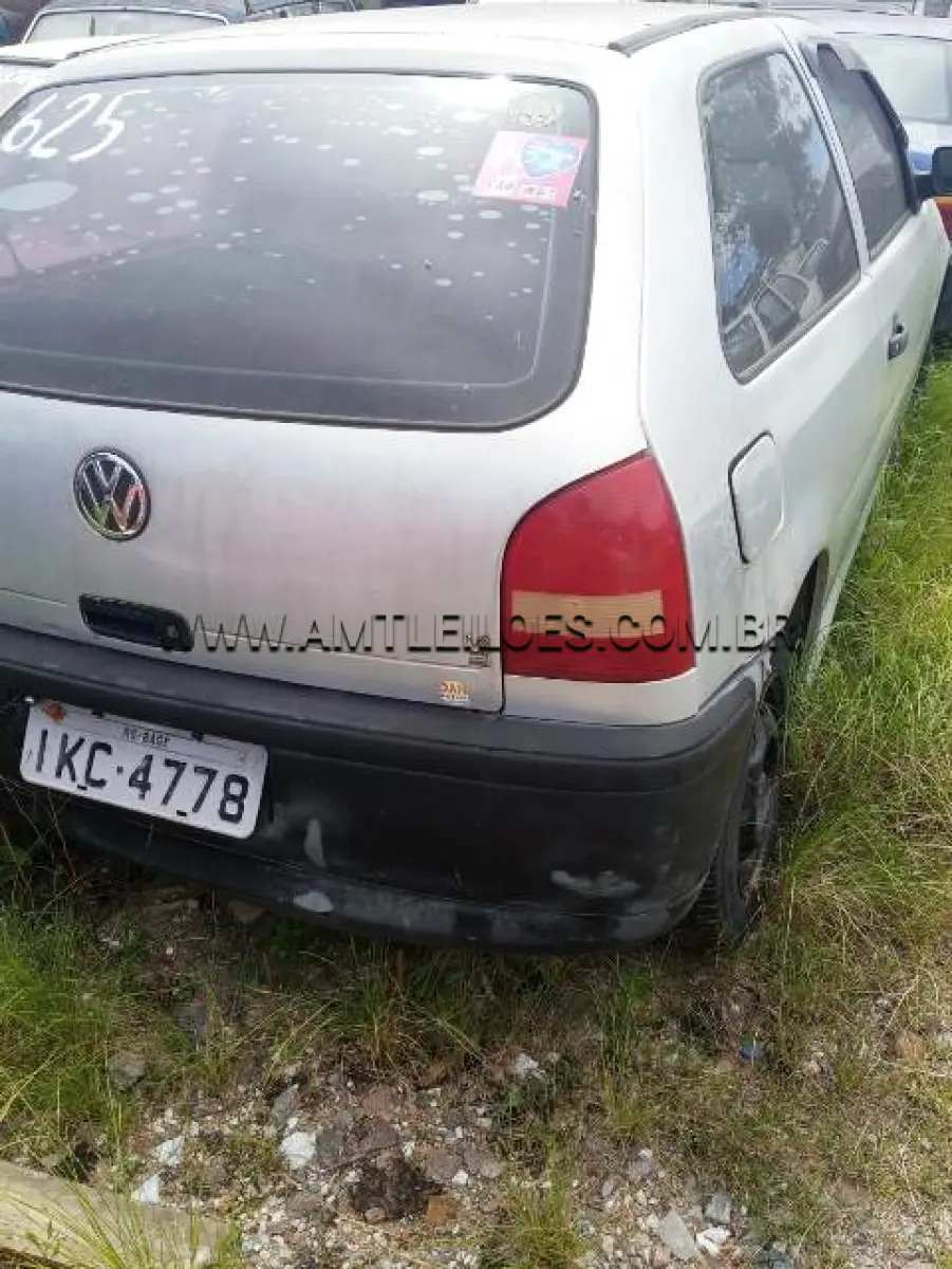 LOTE 538 - VW/GOL 1.0, PLACA: IKC4778, ANO: 2001/2001