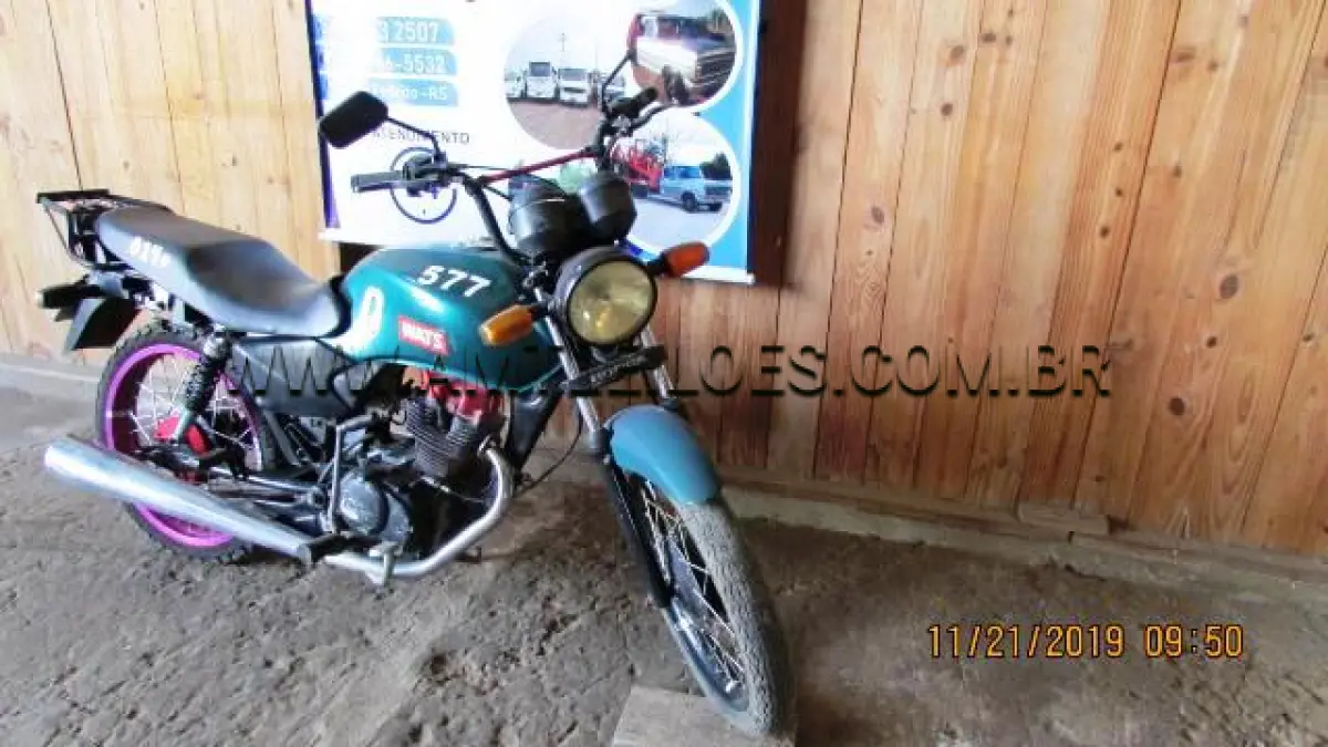 LOTE 014 - MARCA/MODELO: HONDA/ CG 125 TITAN KSE; ANO: 2002/2002