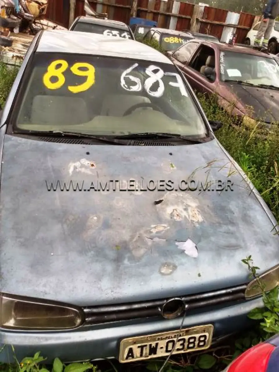 LOTE 089 - SUCATAS: VW/GOL 16V (+), ANO: 1998/1999, PLACA: IIO5918; VW/GOL CLI 1.8, ANO: 1995/1995, PLACA: ATW0388; FIAT/PALIO EX (+), ANO: 1998/1998, PLACA: IHX7182; GM/CHEVETTE MARAJO, ANO: 1982/1982, PLACA: IFJ7982; IMP/VW POLO CLAS. 1.8 MI (+), ANO: 1999/2000, PLACA: IJJ2467