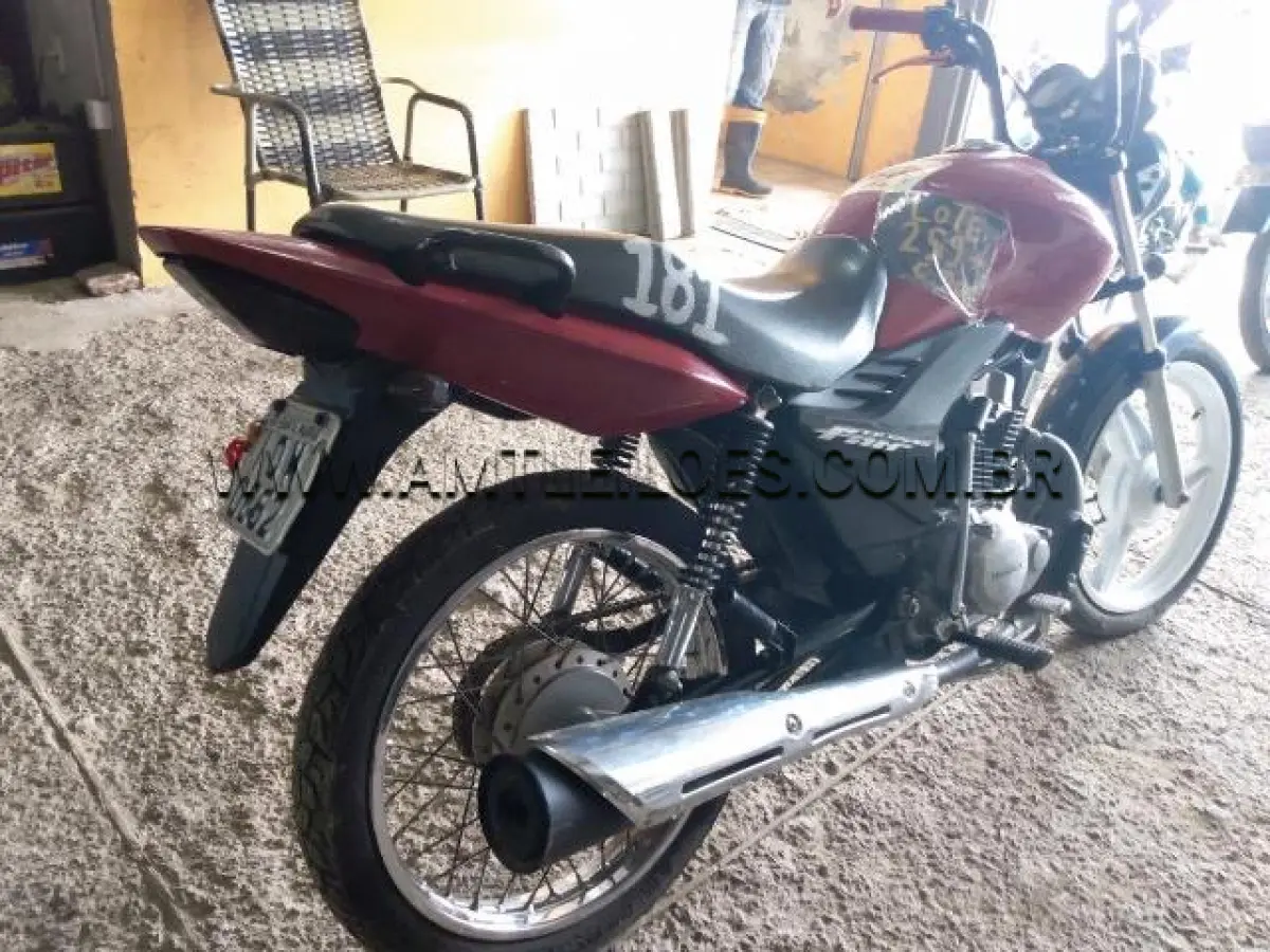 LOTE 259 - HONDA/CG 125 FAN KS, PLACA: IQM0652, ANO: 2009/2010