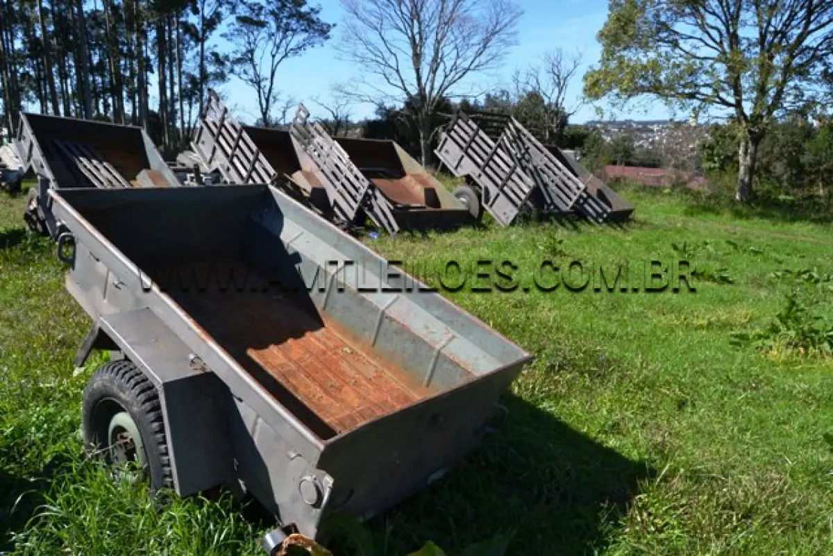 LOTE 063 - REBOQUE, VTNE CARGA ANFÍBIA/ MARCA SANVAS, MODELO MK 250W, ¼ Ton, 2 RODAS ANO: 1974 CHASSI: 071075