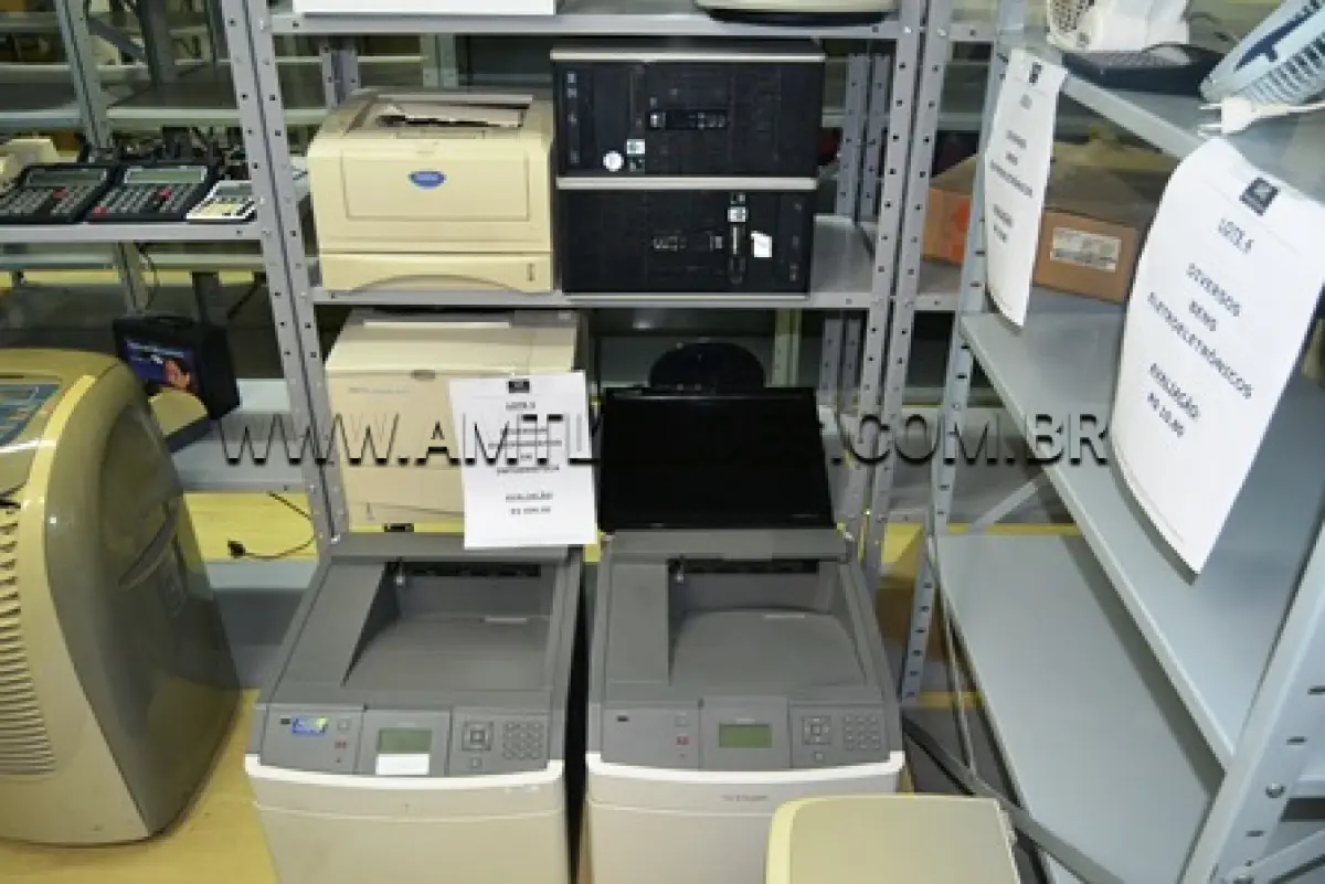 LOTE 005 - DIVERSOS EQUIPAMENTOS DE INFORMÁTICA - IPAM PREVIDÊNCIA
