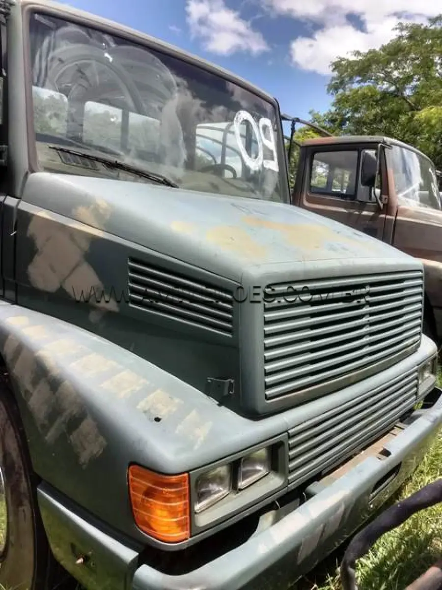 LOTE 009 - SUCATA "SOMENTE CDV" : PICAPE CABINE DUPLA RANGER 3.0 XLS 05 PSG 4X4 FORD, ANO 2008; CAMINHÃO EMP GE L1614/51 14T 4X2 MERCEDES-BENZ, ANO 1991, PLACA: IIA3354