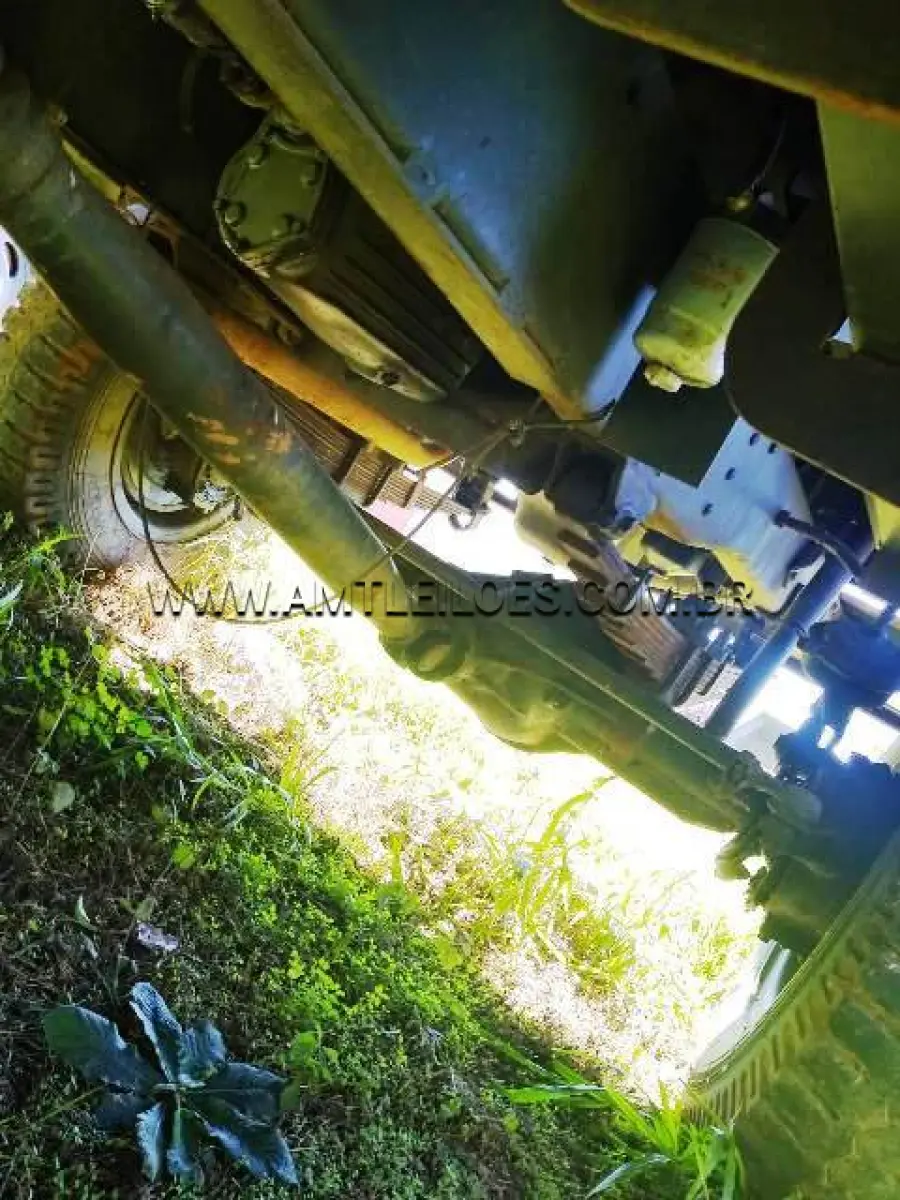 LOTE 003 - MARCA/MODELO: CAMINHÃO ENGESA/ EE25/EF2521, 2 1/2 Ton, 6 x 6 ; ANO: 1981
CHASSI: 9BB025711JJ002207
MOTOR: 6 Cil., MBB nº 344919035684167