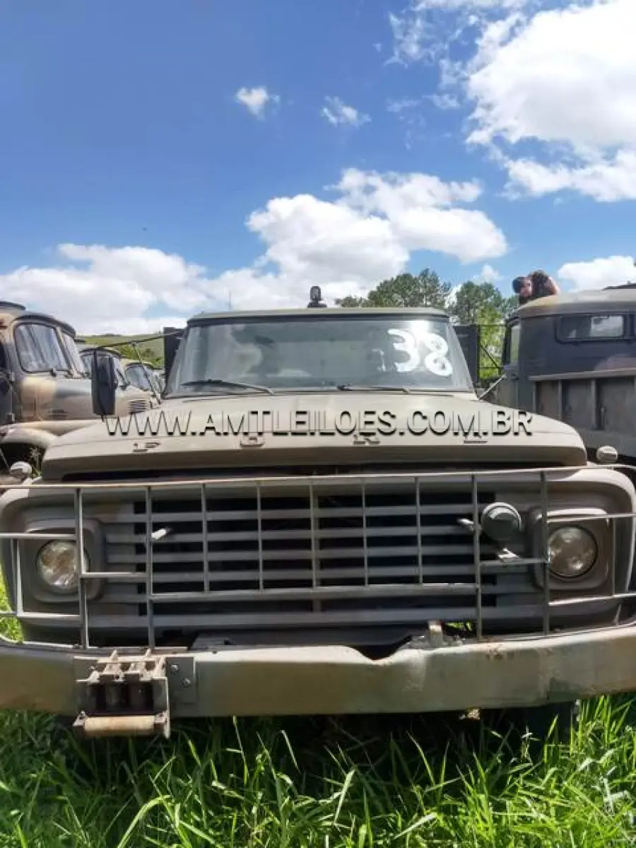 LOTE 038 - FORD GE F600 2 ½T 4X4, ANO 1973