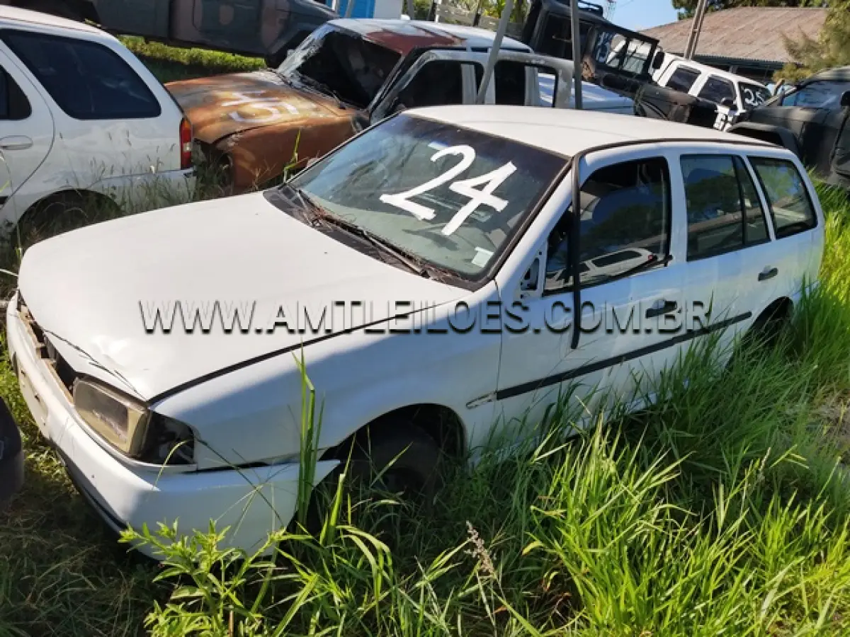 LOTE 024 - MARCA/MODELO: VIATURA TRANSPORTE DE PESSOAL AUTOMÓVEL / MARCA: VOLKSWAGEN; MODELO: PARATI; ANO: 1998/1999
CHASSI: 9BWZZZ374WT112553
PLACAS: IHW4059; MOTOR: UNF027040
DPVAT/2019 – Não pago (valor: R$ 16,15)