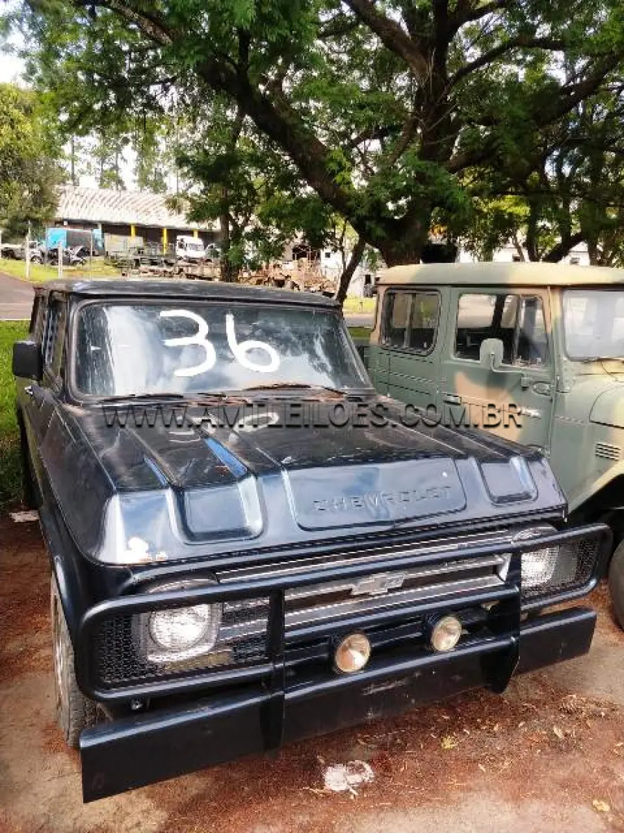 LOTE 036 - VERANEIO C1416 ou C1410 9PSG 4X2 CHEVROLET, ANO 1972, PLACA: IAW 0438, COMBUSTÍVEL: GASOLINA