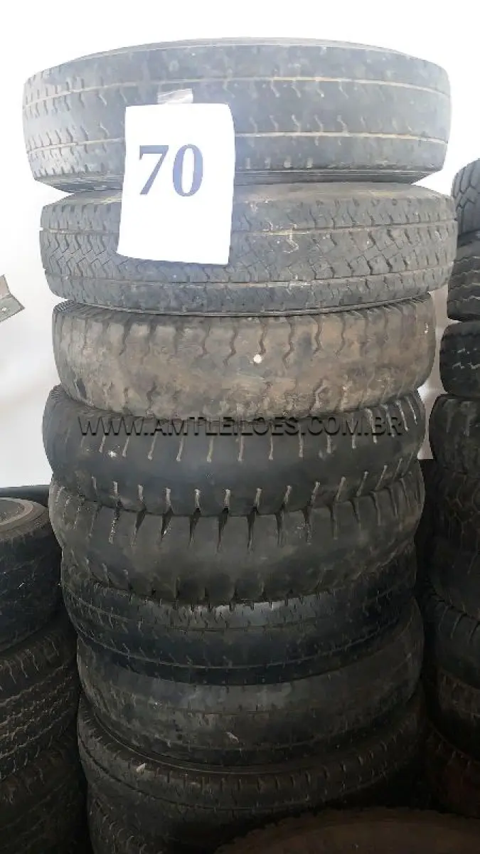 LOTE 070 - MARCA/MODELO: 13 PNEUS 7.50 R16