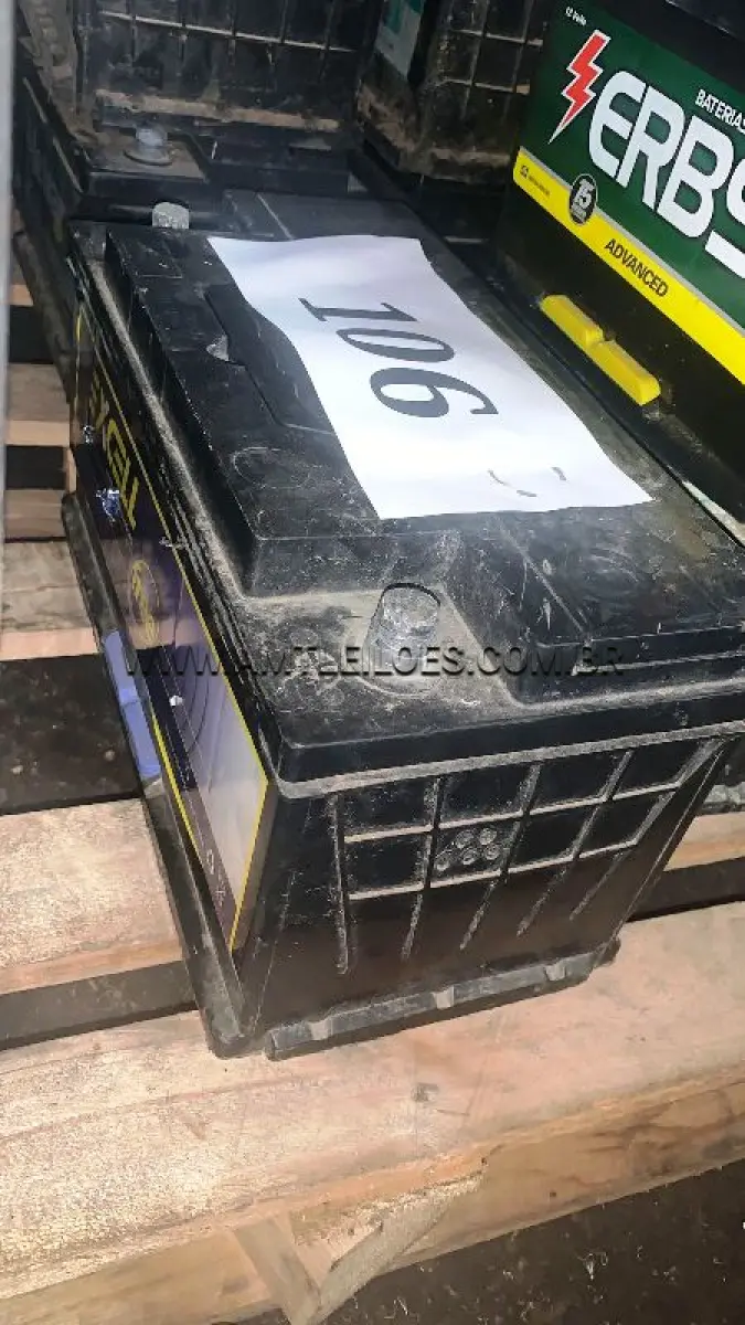 LOTE 106 - MARCA/MODELO: 01 BATERIA 100AH 12V