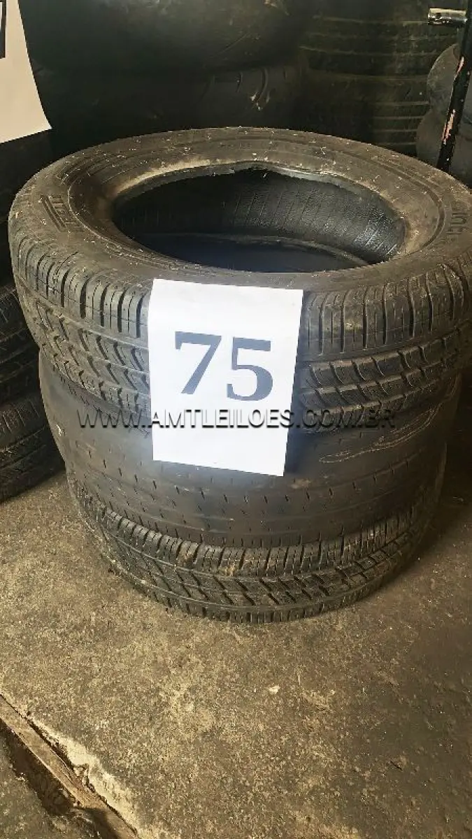 LOTE 075 - MARCA/MODELO: 03 PNEUS 175/70 R14