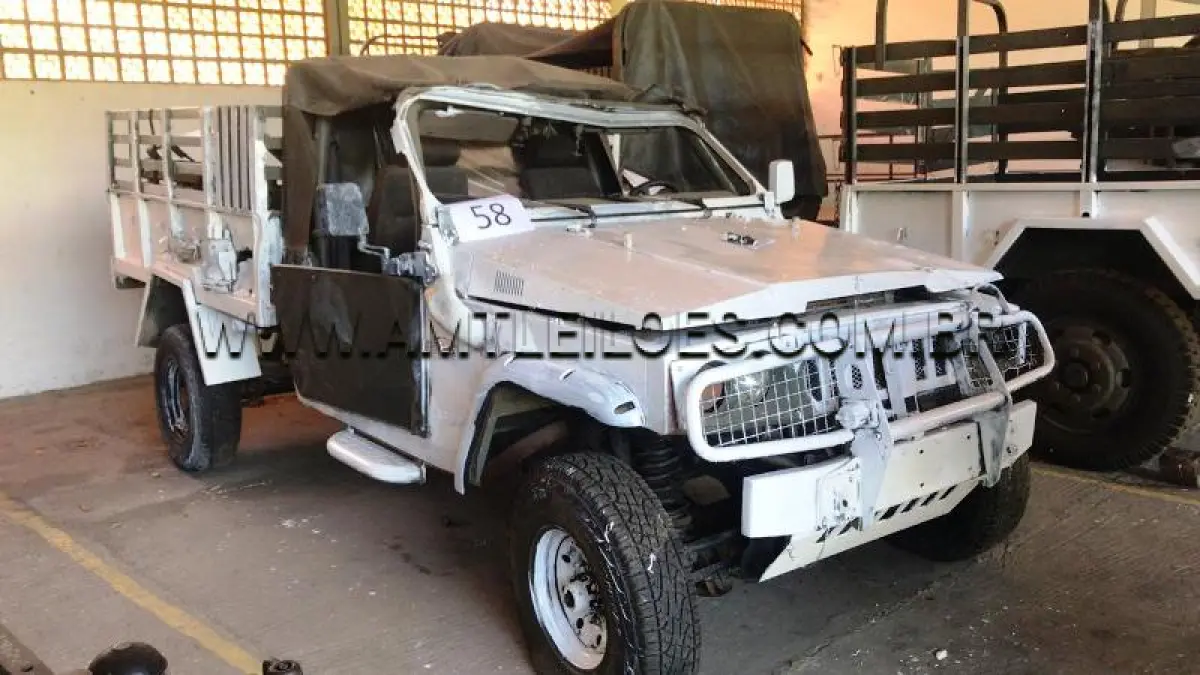 LOTE 058 - MARCA/MODELO: PICAPE EMP GE MARRUÁ AM21 3/4T 4X4 