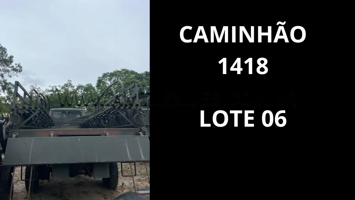 LOTE 006 - MARCA/MODELO: VIATURA CAMINHÃO MERCEDES - BENZ / EMP GE LA1418/51 5T 4X4, ANO: 1998; Pneus: 11.00R22.5 (30 unidades) 10.00R20 (21 unidades) Aro R22.5 (29 unidades) 9.00R20 (13 unidades) Aro 16 (45 unidades) Aro 17 (27 unidades) Aro 15 (8 unidades) Aro 14 (6 unidades) Não especificado (5 unidades).