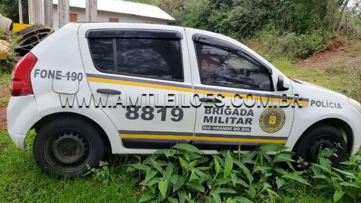 LOTE 013 - RENAULT/SANDERO EXP 16HP, ANO/MODELO: 2013/2013