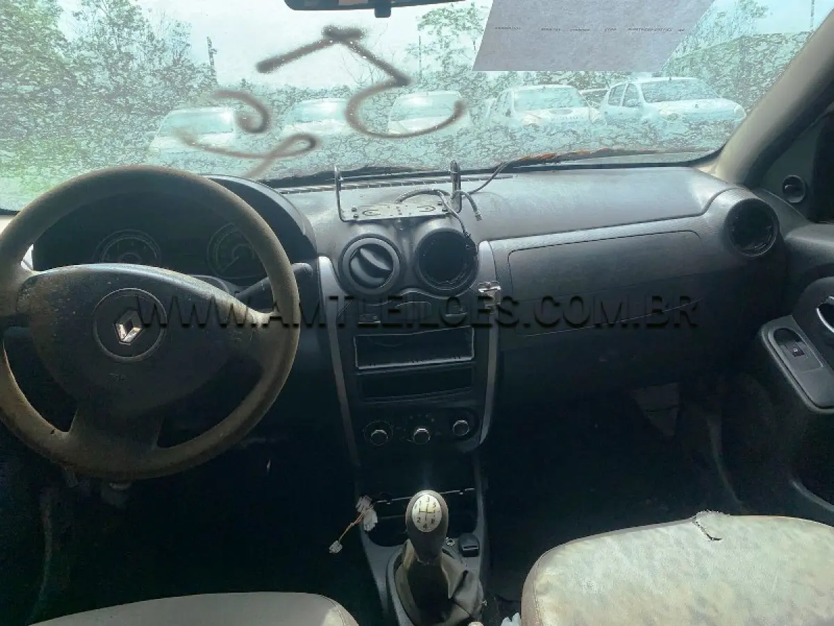 LOTE 014 - RENAULT/SANDERO EXP 16HP, ANO/MODELO: 2013/2013