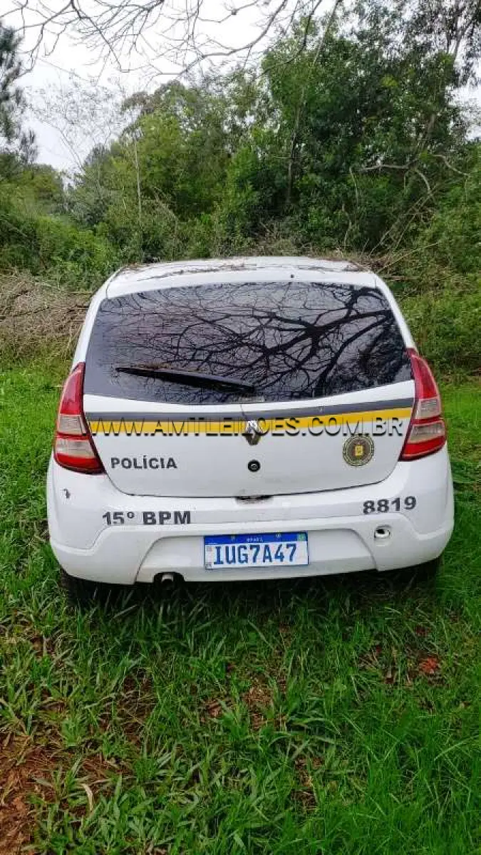LOTE 013 - RENAULT/SANDERO EXP 16HP, ANO/MODELO: 2013/2013