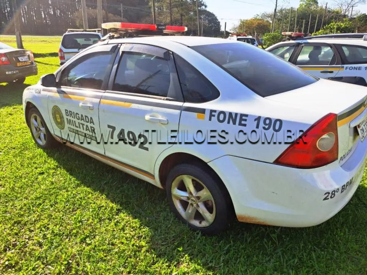 LOTE 037 - I/FORD FOCUS 2.0L FC, ANO/MODELO: 2009/2009