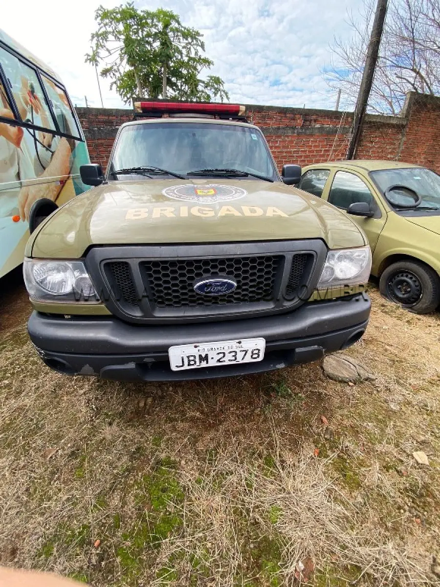 LOTE 028 - I/FORD RANGER XLS 12A, ANO/MODELO: 2008/2008