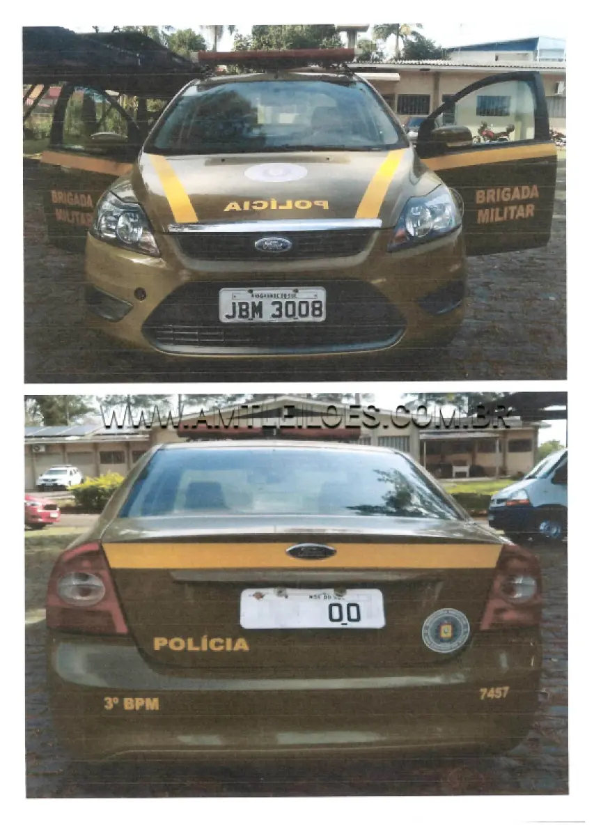 LOTE 062 - I/FORD FOCUS 2.0L FC, ANO/MODELO: 2009/2009
