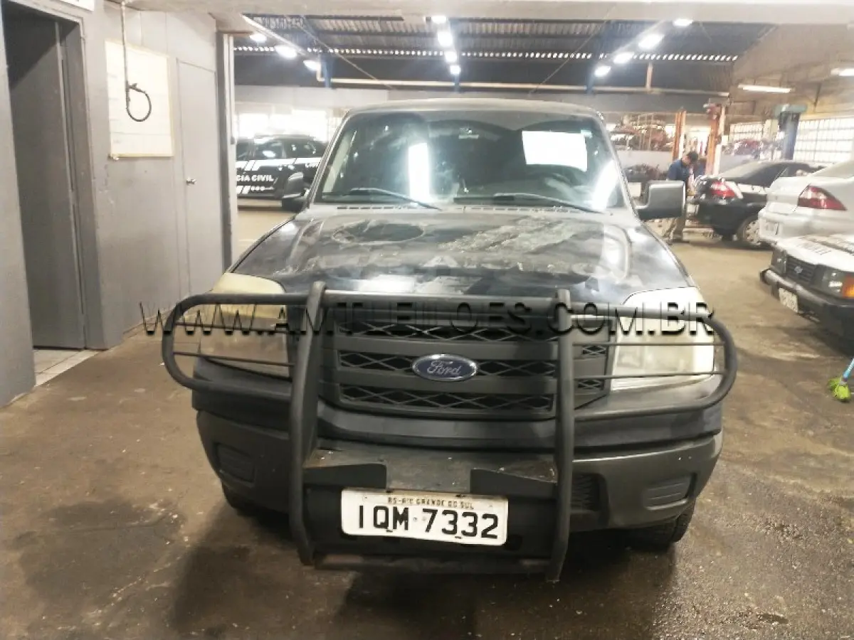 LOTE 084 - I/FORD RANGER XL 13P, ANO/MODELO: 2009/2010