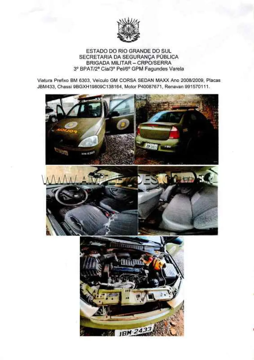 LOTE 050 - GM/CORSA SEDAN MAXX, ANO/MODELO: 2008/2009